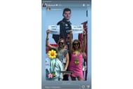 Kelly Piquet reacts to fans celebrating the birth of her baby (@kellypiquet on Instagram)